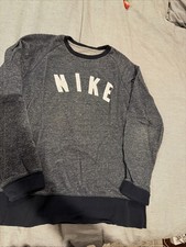 Nike Athletic Dept Blue Sweatshirt Medium