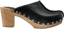 ESTRO Clogs for Women Chef Ladies Shoes Kitchen Wooden Rubber Safety Clogs Mules