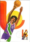 Dr Jim Stamps 28C Airmail Olympics 1984 Basketball First Day Issue Maxi Card