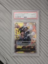 OP10-118 Monkey.D.Luffy SEC Alt Art One Piece TCG English Card PSA 10