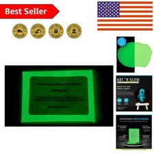 Fluorescent Green Glow in the Dark Pigment Powder - 12g, Non-Toxic Waterproof