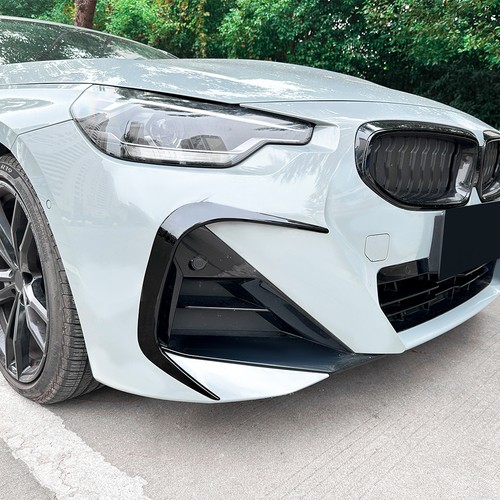 Front Bumper Side C Canards Splitter For BMW 2-Sereis Coupe G42 M-Sport 2022-25 - Picture 6 of 15