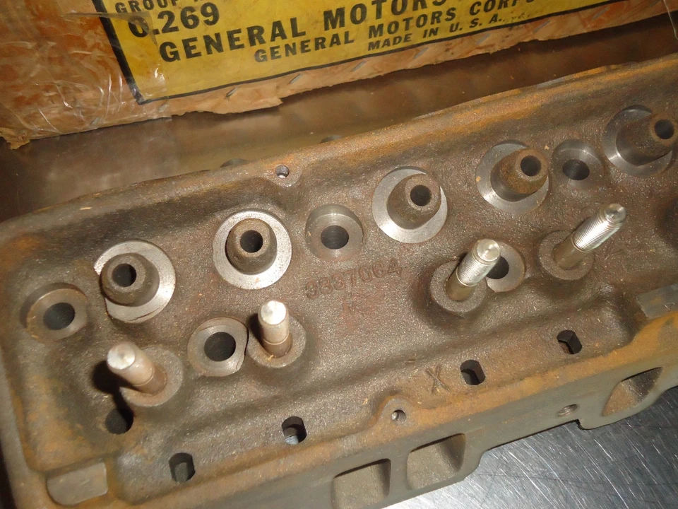 New NOS GM Cylinder Head 3837064 1956 Chevrolet Chevy Bel Air 265 V-8 - Image 3 of 4