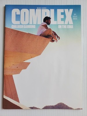 2014 COMPLEX mag EMMY ROSSUM D Glover Childish Gambino Jessica Parker Kennedy