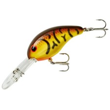 Crankbait Fishing Lure for Bass, 12ft Dive, 2", 1/4 oz, Spring Craw Color