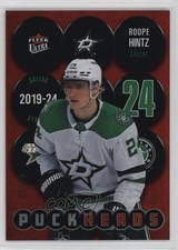 2024-25 Upper Deck Fleer Ultra Puckheads Red 63/99 Roope Hintz #PH-30 0d18
