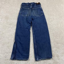 Vintage 60s Roy Rogers Jeans Boys 21x21 Denim Straight Leg Workwear 60s Retro