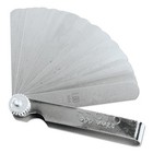 25 Blade Metric Feeler Gauge Set, 0.04 mm to 1 mm Thickness, Metric, 1/2 in x