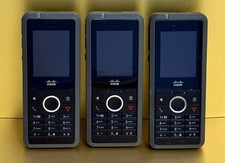 Lot of 3x Cisco 6825 IP DECT Wireless Handset CP-6825-3PC-NA-K9 No Charger