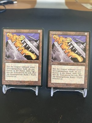 MTG 2x Todespresse / The Rack   Deutsch Revised