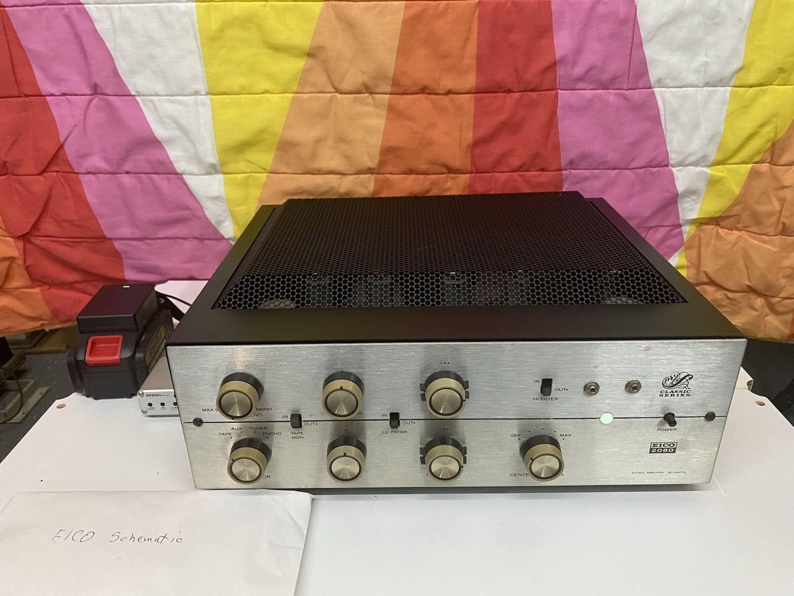 Eico 2080 vintage audio equipment - eBay listing photo 3
