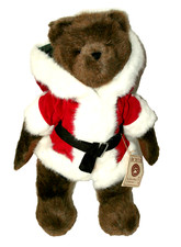 Boyds St Nicklebeary Santa Christmas Bear Teddy Plush 18" New bag Tag NOS 2006