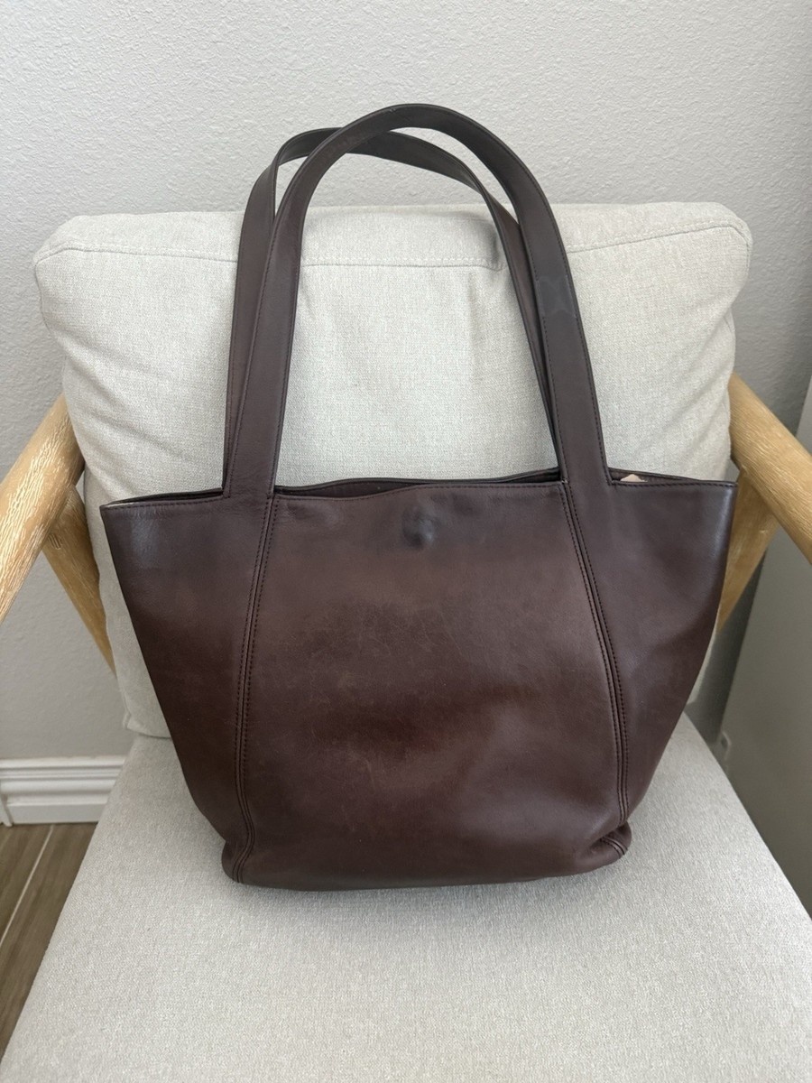 Vintage COACH Y2K Lexington Bucket Mahogany Brown Leather Shoulder