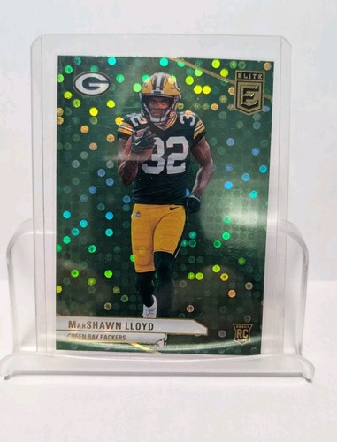 2024 Panini Donruss Elite - Rookies Green Disco #134 Marshawn Lloyd (RC)