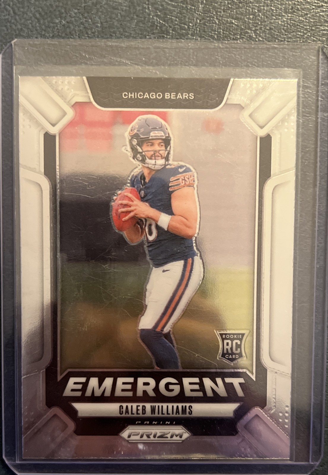 2024 Panini Prizm - Emergent Caleb Williams #1 Silver Prizm (RC)