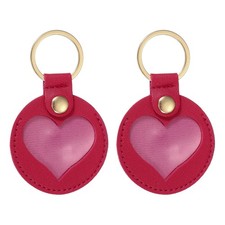 PETAXCELL Pet Hair Keychain Heart Shaped Keychain Dog Hair Memorial Gift