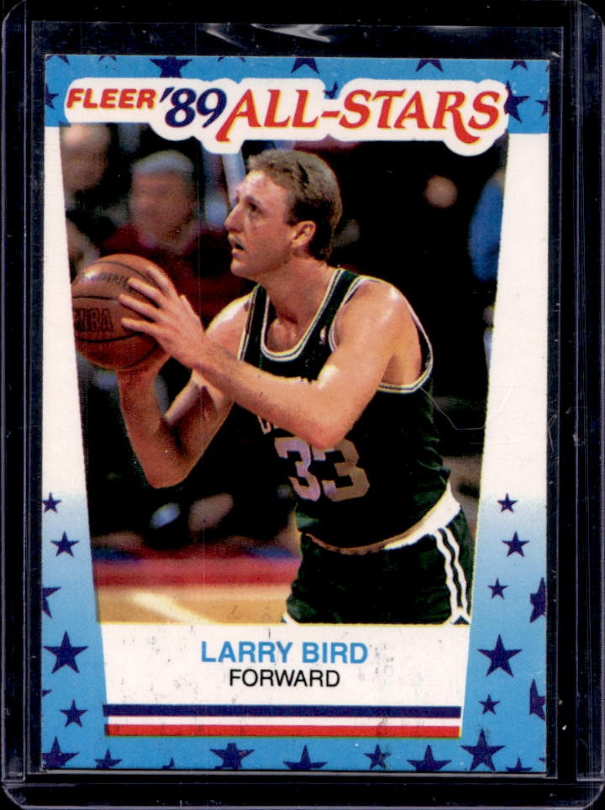 1989-90 Fleer Larry Bird Stickers #10 Celtics