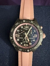 BREITLING Endurance Pro 38mm Pink Rubber Unisex Watch X83310D41B1S1
