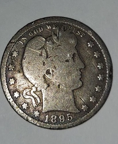 1895 o -Barber Quarter