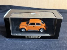 Minichamps 1/43 Vw1303 1974 Orange 430 055109 Volkswagen Beetle