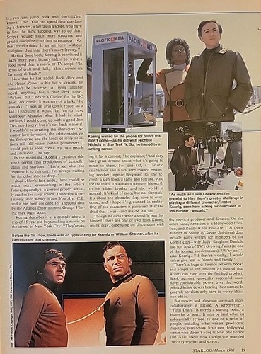 STARLOG # 128 Magazine Horror Sci-Fi Beauty & The Beast Ray Bradbury March 1988 - Picture 6 of 20