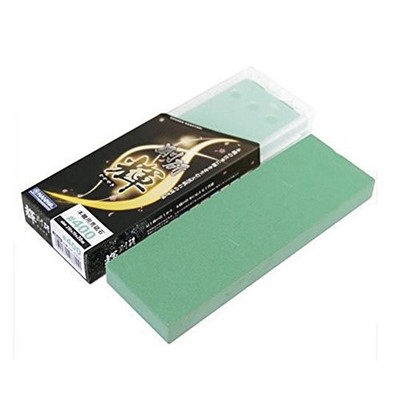 NANIWA Professional Whetstone Goken Kagayaki #400 with Sharpening Stand and