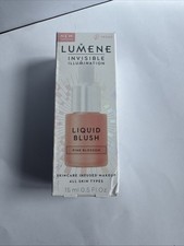 Image of Lumene Invisible Illumination Liquid Blush Pink Blossom 15ml BNIB