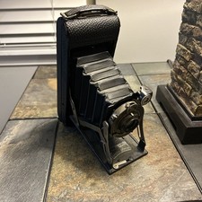 Vintage Eastman Kodak No. 1A Pocket Kodak Series II Folding Camera Display