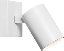 Astro Ascoli Single Indoor Spotlight (Textured White), GU10 Lamp, Designed in B