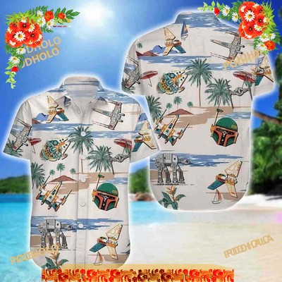Summer Aloha Star Wars Funny Hawaiian Shirts Gift For Beach Lovers