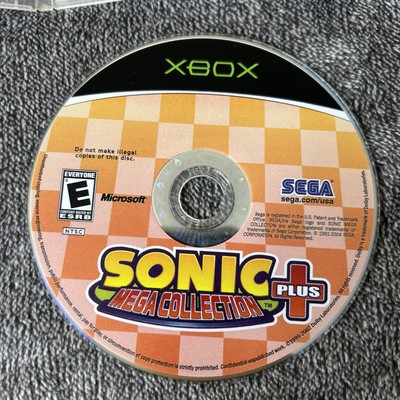 Sonic Mega Collection Plus Microsoft Xbox, 2004 Disc Only