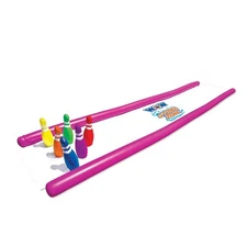 WOW Sports Strike Zone Giant 25'x6' Water Slide with Inflatable Pins and Sleds