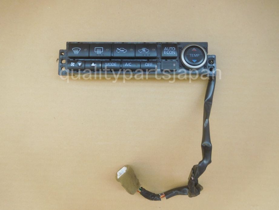 Nissan Skyline V35 AC Switch Climate Control INFINITI G35 2 DIN