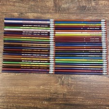 Lot of 52 VTG 1970’s MLB Baseball Striped No2 Pencil Teams East & West Division