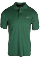 Lacoste Men's L.12.12 Classic Fit Pique Polo Shirt- L1212-51 132- Green- Medium