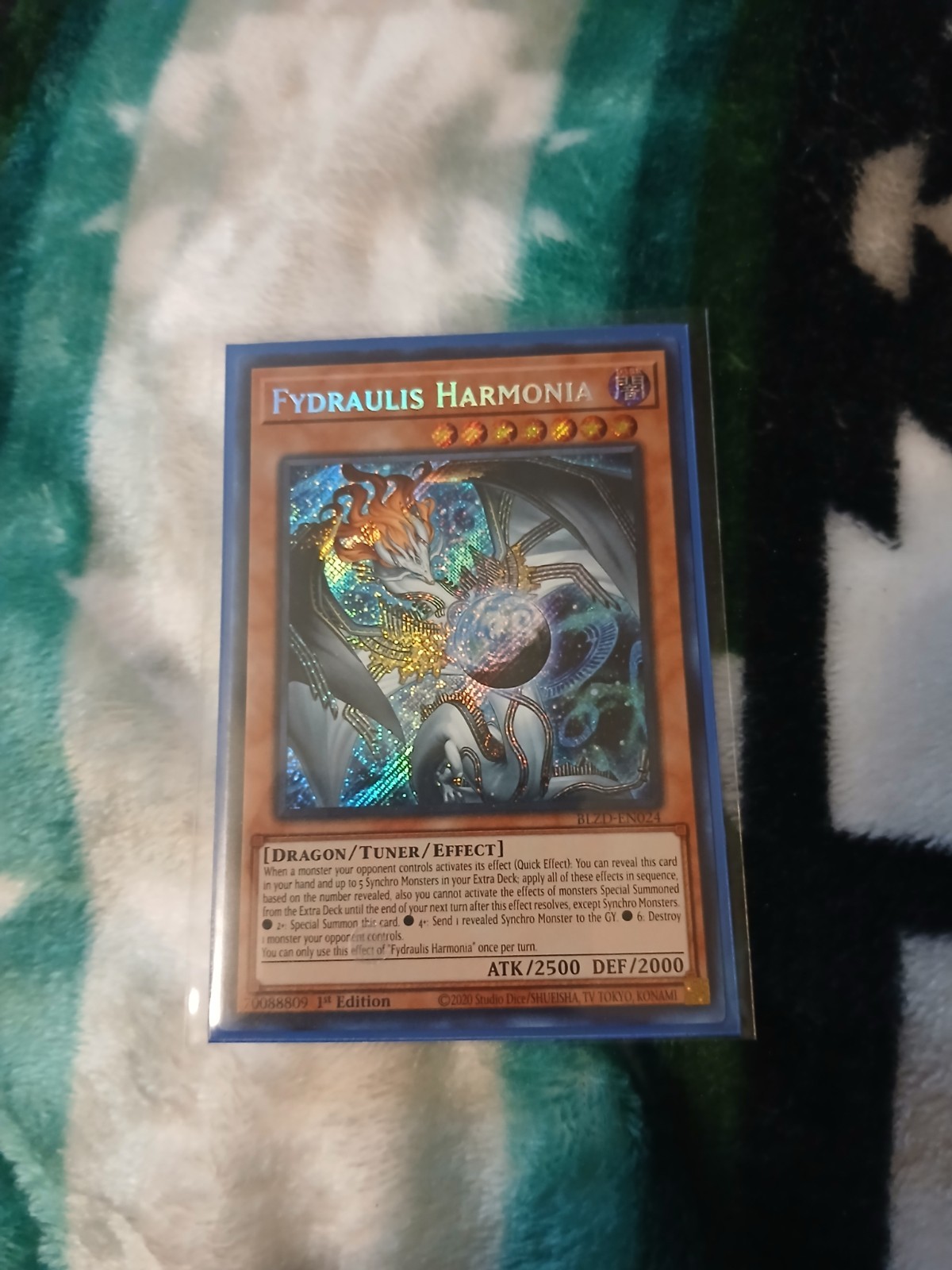 Yugioh Fydraulis Harmonia BLZD-EN024 Blazing Dominion 1st Edition