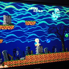 JIGOKU MEGURI HuCARD Taito PC Engine card Only 1990 Confirmed to start used