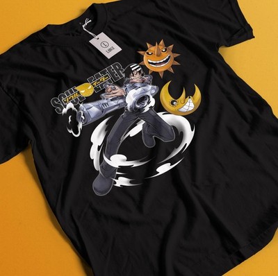 Soul Eater T-Shirt Death the Kid Shirt Maka Albarn Tshirt Anime Evans Manga Tee