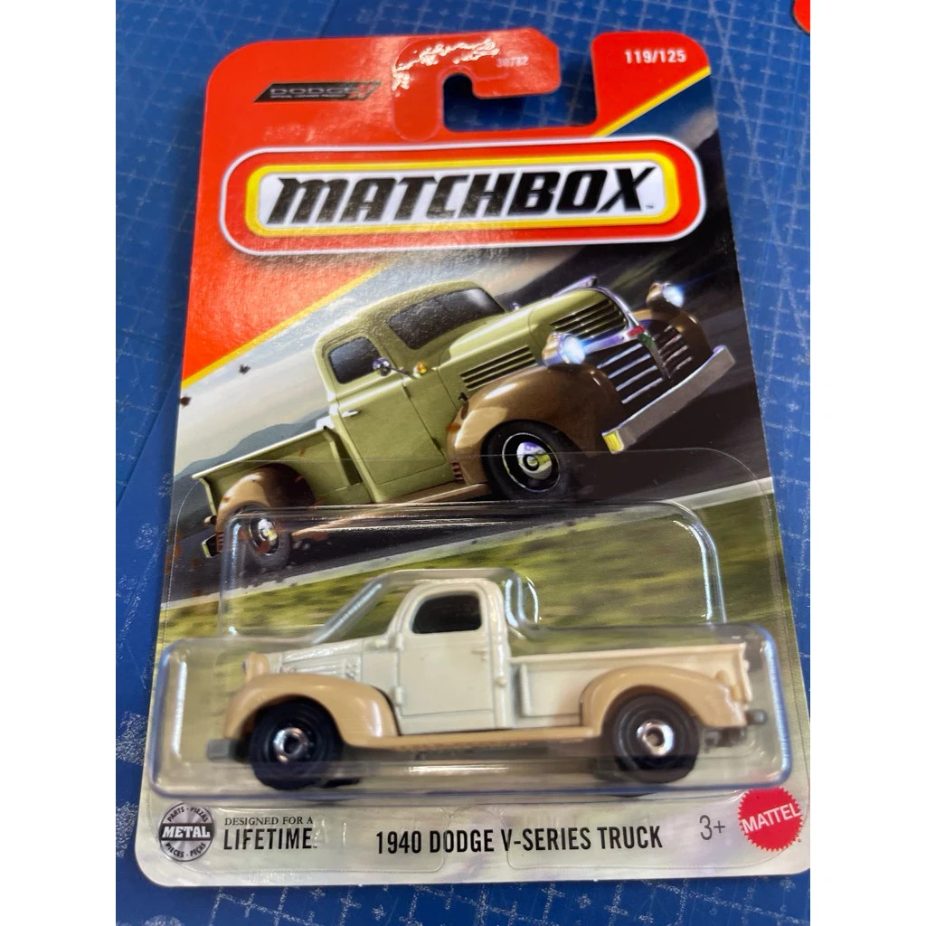 Matchbox 1940 Dodge V-Series Truck #119 Mainline 2025 Case K (In