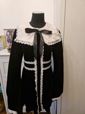 Killstar Infinity Coven Dress Samt Kleid