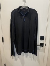 Agave Denim Quarter Zip Pullover Shirt or Tee - Size XL - Retail 112