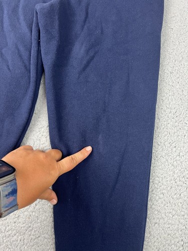 Polo Ralph Lauren Sweatpants Girl Large 14-16 Joggers Drawstring Navy Blue Pant - Picture 16 of 16