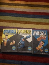 Invincible Compendiums 1-3 Complete Comic Book Set Robert Kirkman (lightly worn)