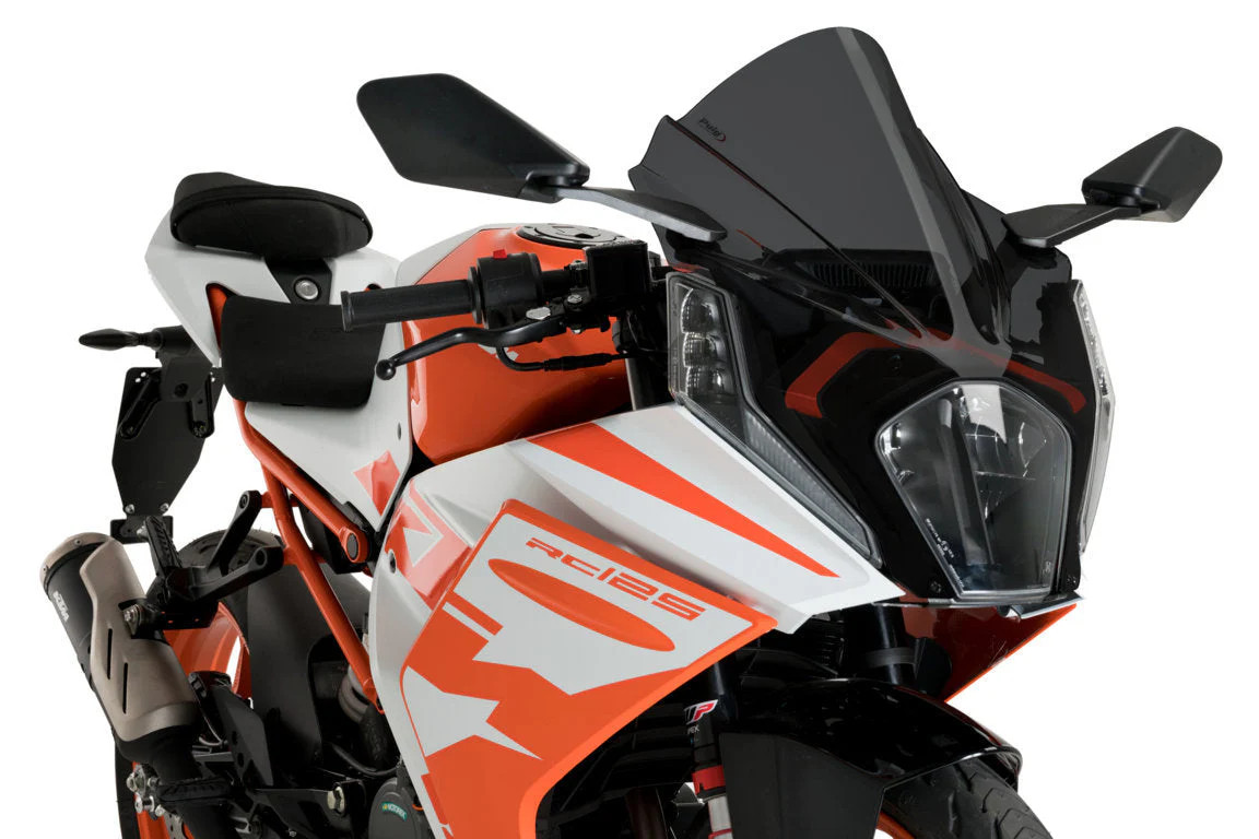 Puig Racing Screen | Dark Smoke | KTM RC125/390 2022>Current