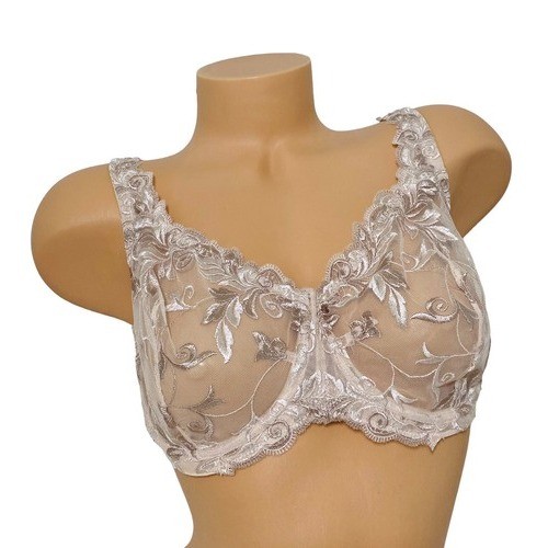 Reggiseno sfoderato SOMA 38D SENSUALE PIZZO completo di ferretto pizzo nuovo senza etichette - Foto 1 di 7