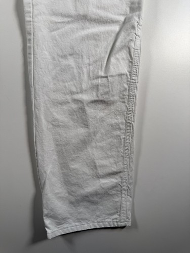 Pantaloni da falegname vintage Dickies uomo Sherwin Williams vernice splatter bianchi taglia 34x34 - Foto 3 di 17