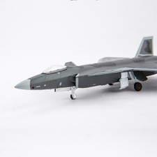 1/144 Scale Chinese Air Force Chengdu J-20 Fire Fang Fighter Model Gift Display