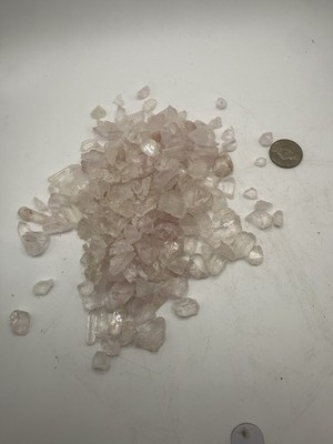 almost 300g gemmy kunzite rough  Facet tumbled