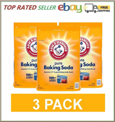 #ad #ad 3 Pack Arm amp; Hammer Pure Baking Soda 13.5lbs. $44.82