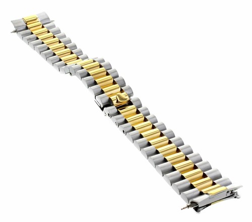 WATCH BAND FOR 36MM ROLEX DATEJUST 16013 16014 16233 16234 WATCH 20MM TWO TONE - Picture 6 of 6